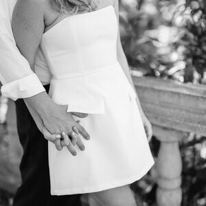 Odd Muse The Ultimate Muse Strapless Dress White